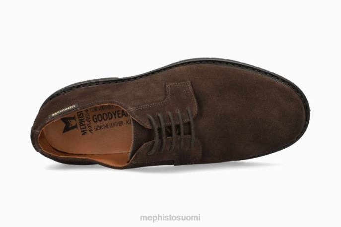 miehet V082586 manko tumman ruskea Mephisto juhlakengät