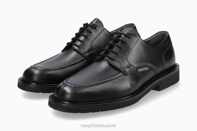 miehet V082596 phoebus musta Mephisto juhlakengät