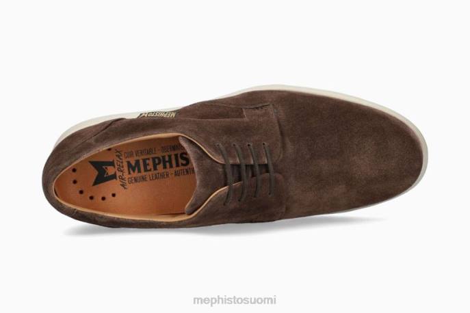 miehet V082638 valerio tumman ruskea Mephisto lenkkarit