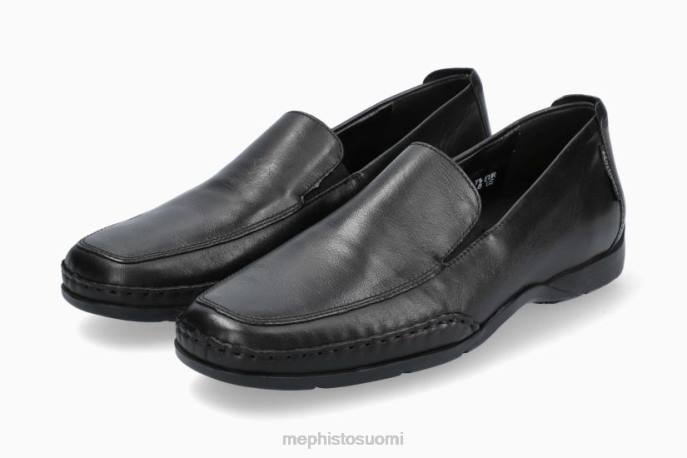 miehet V082537 edlef musta Mephisto luistaa päälle