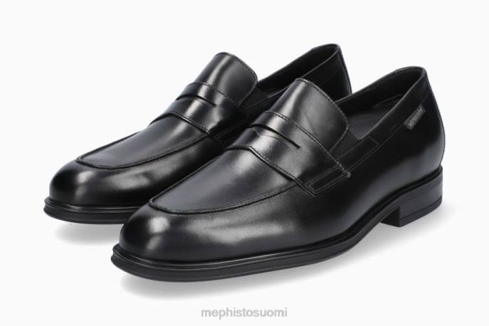 miehet V082539 kurtis musta Mephisto luistaa päälle