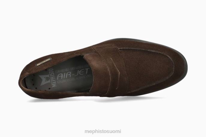 miehet V082541 kurtis tumman ruskea Mephisto luistaa päälle
