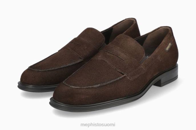miehet V082541 kurtis tumman ruskea Mephisto luistaa päälle