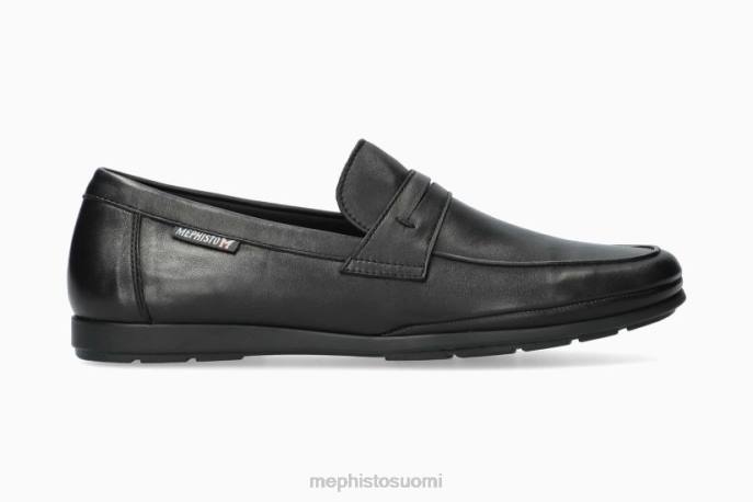 miehet V082542 Alexis n musta Mephisto luistaa päälle