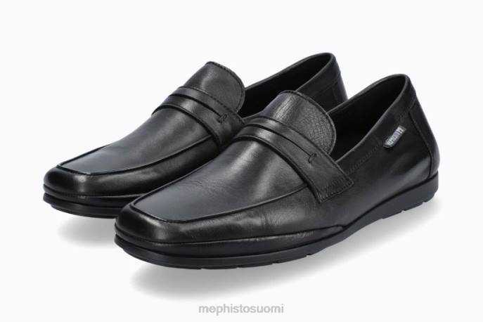 miehet V082542 Alexis n musta Mephisto luistaa päälle