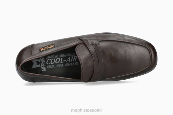 miehet V082543 Alexis n tumman ruskea Mephisto luistaa päälle