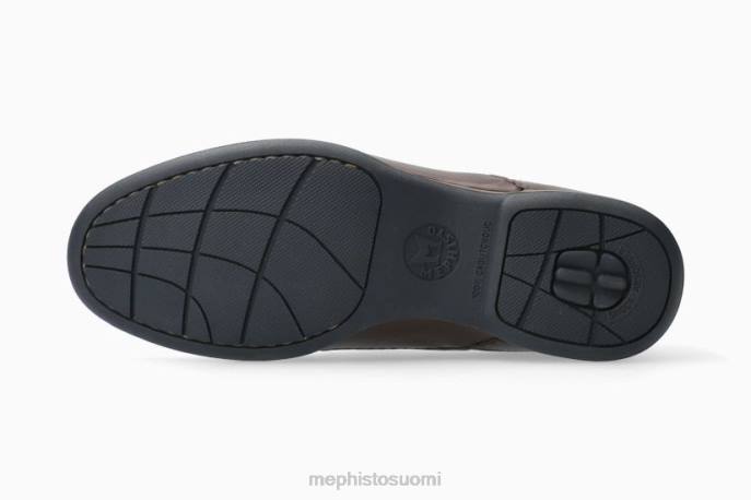 miehet V082546 roby ruskea Mephisto luistaa päälle