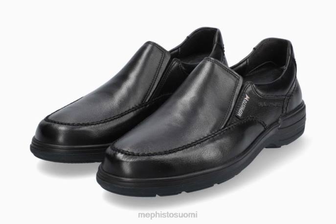 miehet V082632 davy musta Mephisto luistaa päälle