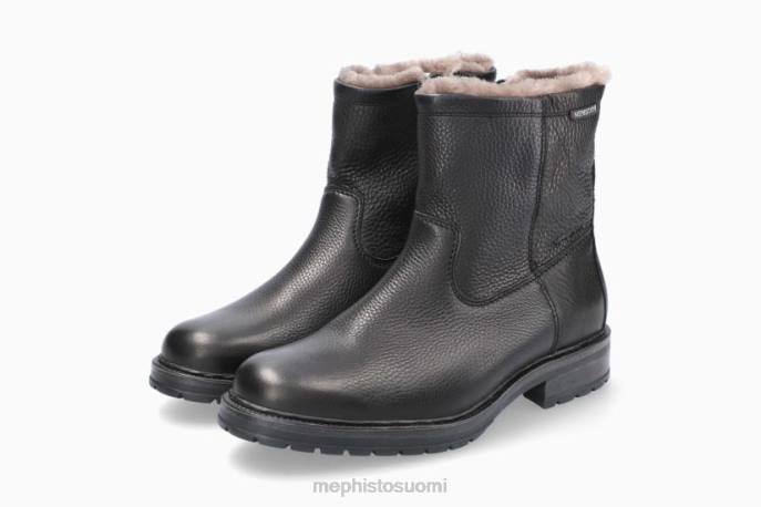 miehet V082652 leonardo musta Mephisto saappaat