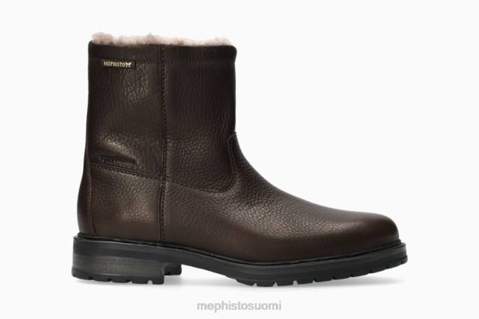 miehet V082653 leonardo tumman ruskea Mephisto saappaat
