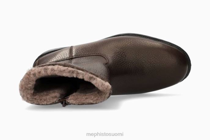 miehet V082653 leonardo tumman ruskea Mephisto saappaat