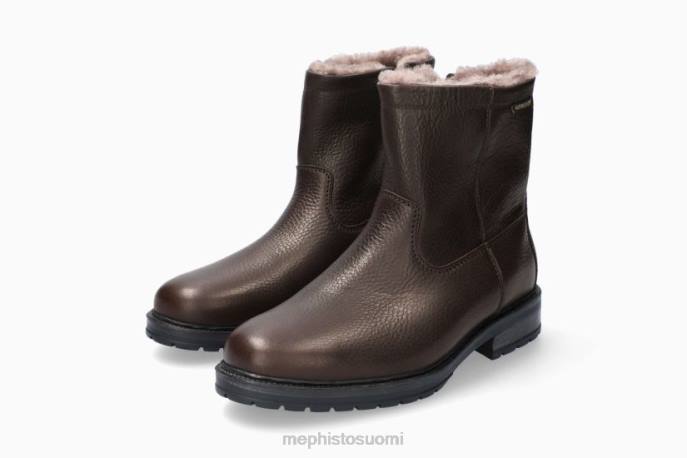 miehet V082653 leonardo tumman ruskea Mephisto saappaat