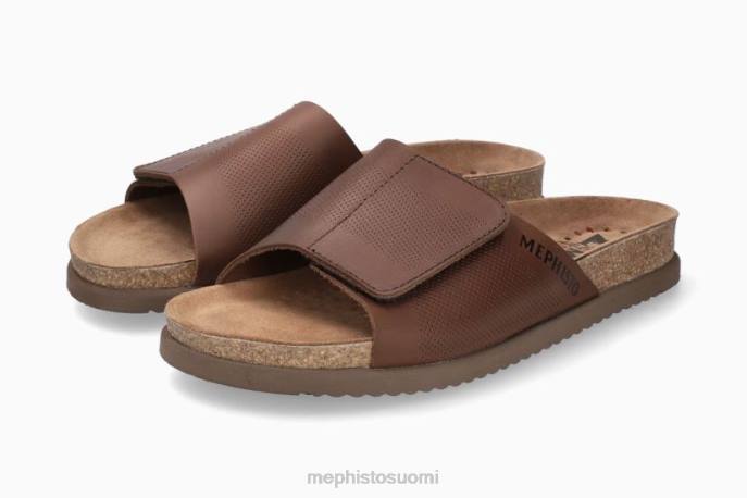 miehet V082484 nilton tumman ruskea Mephisto sandaalit