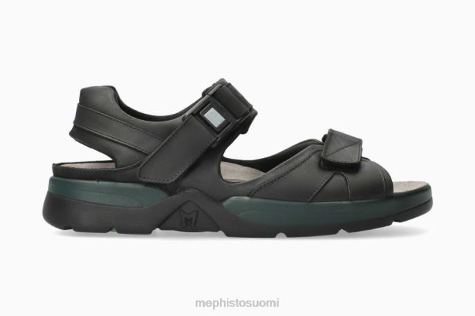 miehet V082558 hain istuvuus musta Mephisto sandaalit