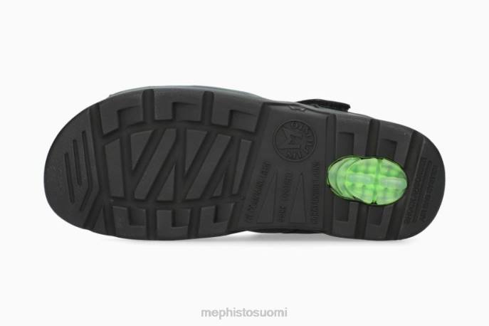 miehet V082558 hain istuvuus musta Mephisto sandaalit