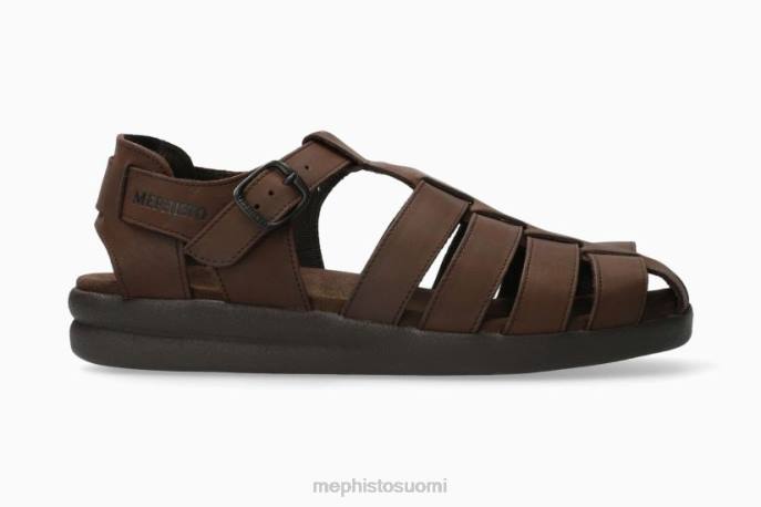miehet V082559 sam tumman ruskea Mephisto sandaalit