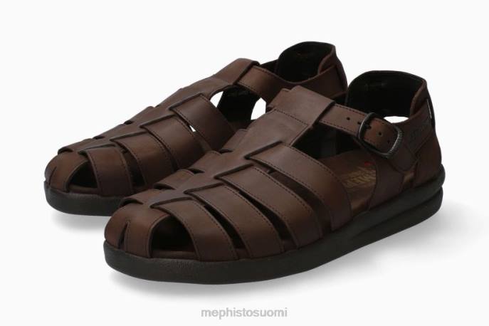 miehet V082559 sam tumman ruskea Mephisto sandaalit