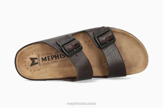 miehet V082571 zonder tumman ruskea Mephisto sandaalit