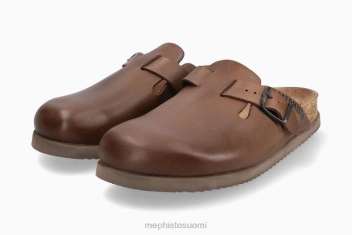 miehet V082577 nathan tumman ruskea Mephisto sandaalit