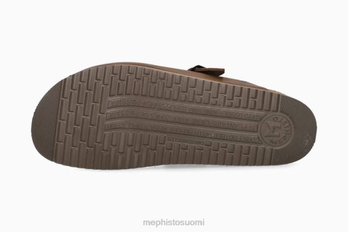 miehet V082577 nathan tumman ruskea Mephisto sandaalit