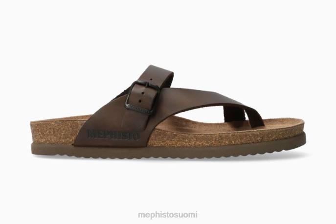 miehet V082579 niels tumman ruskea Mephisto sandaalit