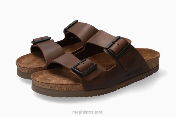 miehet V082580 nerio tumman ruskea Mephisto sandaalit