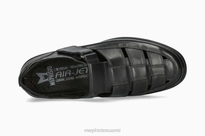 miehet V082642 tarek musta Mephisto sandaalit