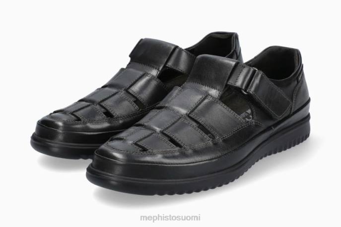 miehet V082642 tarek musta Mephisto sandaalit
