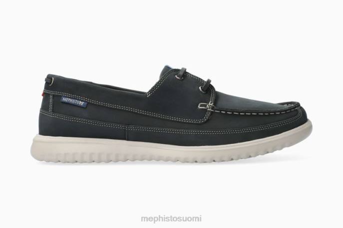 miehet V082547 trevis yön sininen Mephisto vene kengät