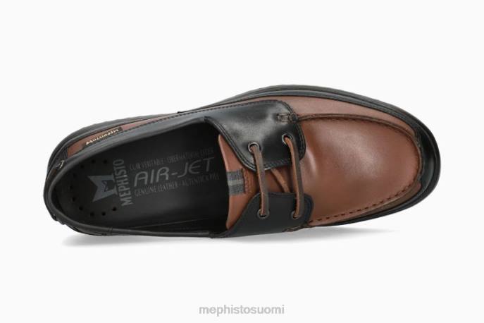miehet V082550 trevis kastanja Mephisto vene kengät