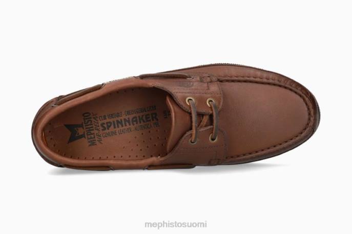 miehet V082555 hurrikaani tumman ruskea Mephisto vene kengät