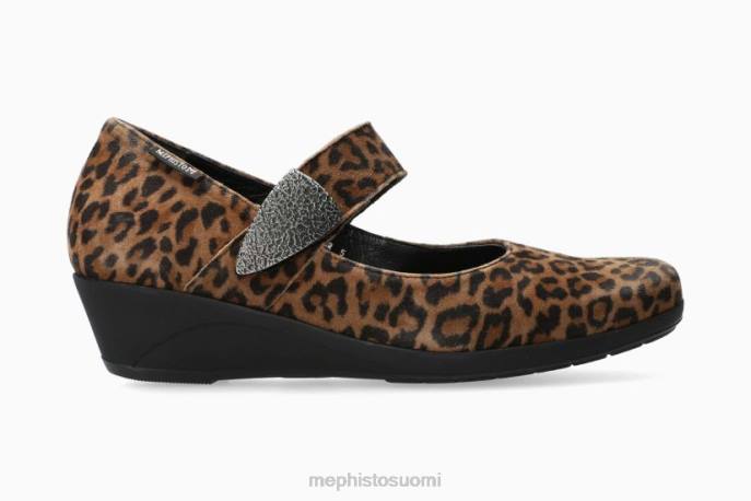 naiset V082316 kimona tumman ruskea Mephisto asuntoja