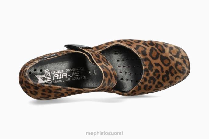 naiset V082316 kimona tumman ruskea Mephisto asuntoja