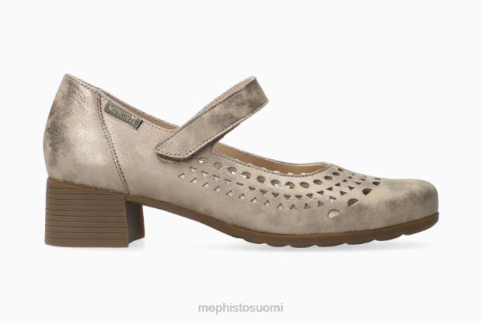 naiset V082104 gilia perf tumma taupe Mephisto korkokengät