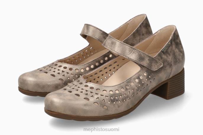 naiset V082104 gilia perf tumma taupe Mephisto korkokengät