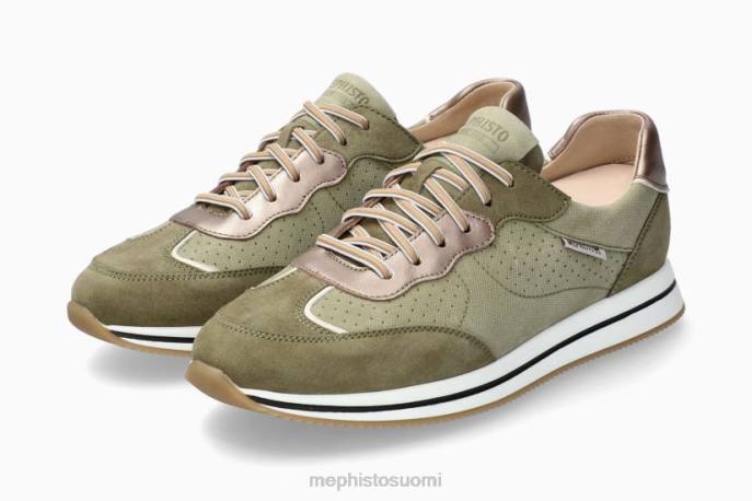 naiset V082262 laurena vaalea khaki Mephisto lenkkarit
