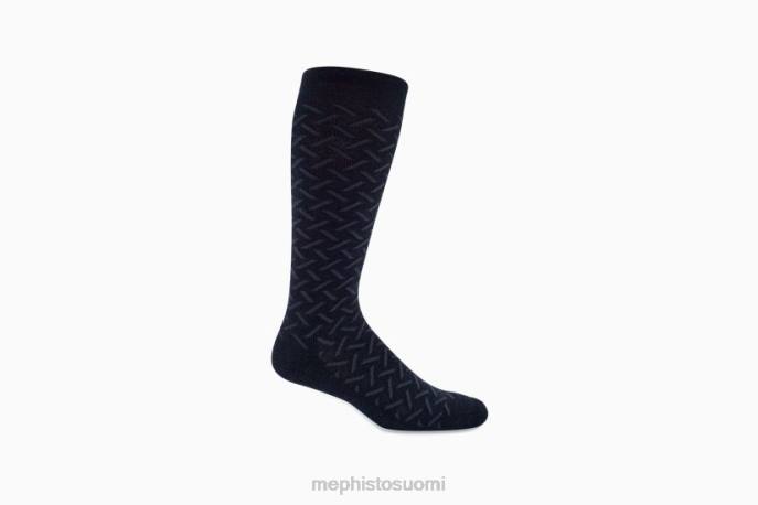 naiset V082422 kalanruoto sukka musta Mephisto sukat