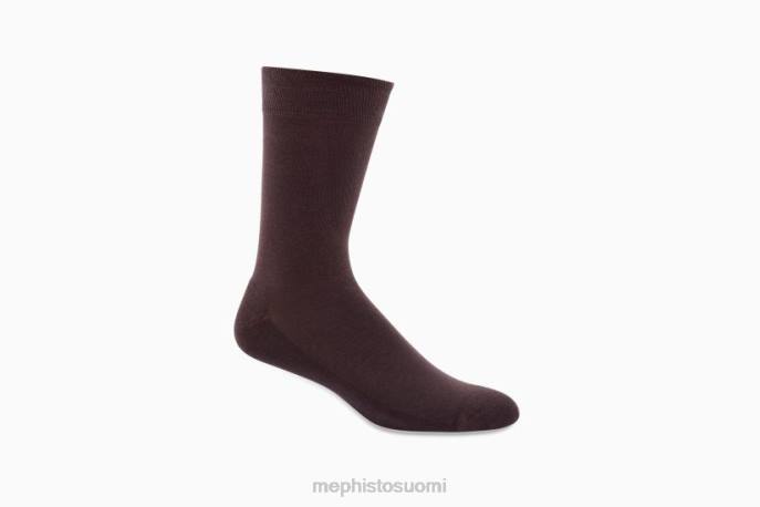 naiset V082429 puuvillainen sukka ruskea Mephisto sukat