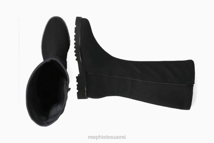 naiset V082347 sila mt musta Mephisto saappaat