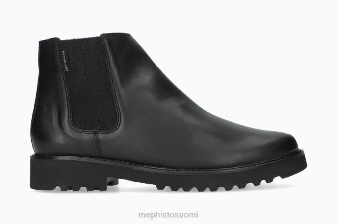 naiset V082356 silva musta Mephisto saappaat