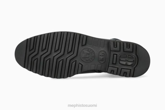 naiset V082356 silva musta Mephisto saappaat