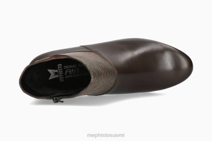 naiset V082362 garita tumman ruskea Mephisto saappaat