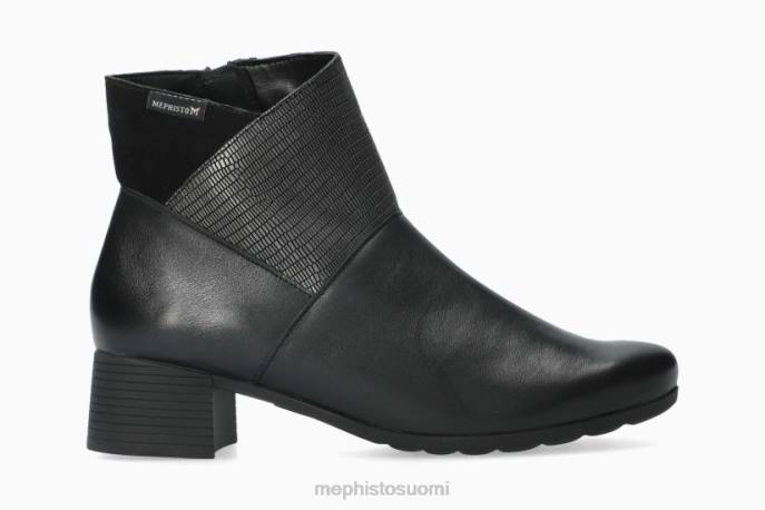 naiset V082363 garita musta Mephisto saappaat