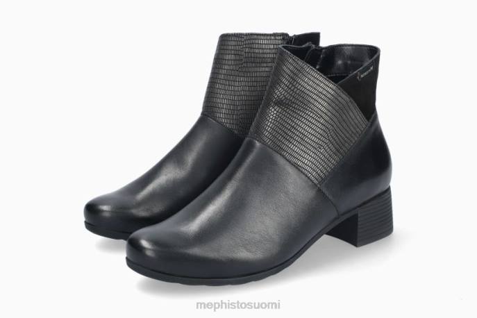 naiset V082363 garita musta Mephisto saappaat