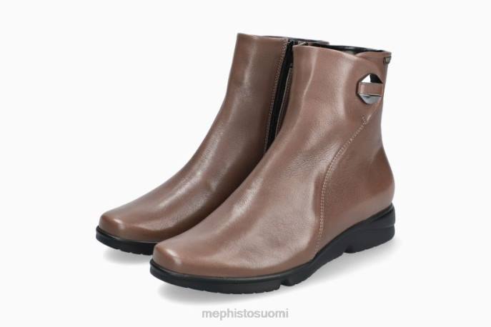 naiset V082369 sataa tumma taupe Mephisto saappaat