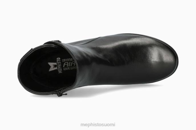 naiset V082370 sataa musta Mephisto saappaat