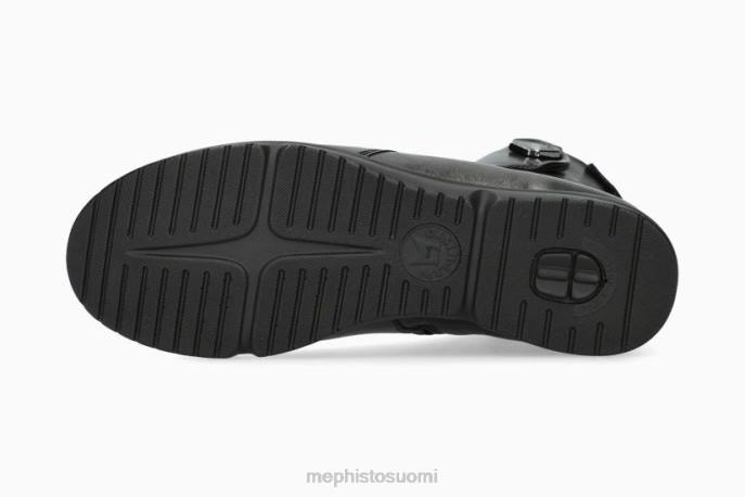 naiset V082370 sataa musta Mephisto saappaat