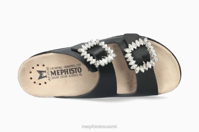 naiset V082102 hazina musta Mephisto sandaalit