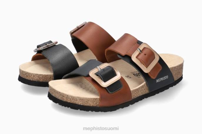 naiset V082112 madison kastanja Mephisto sandaalit