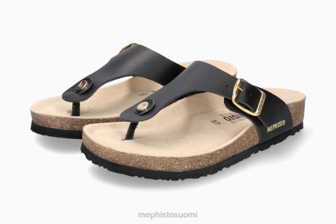 naiset V082114 melinda musta Mephisto sandaalit